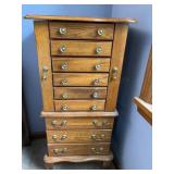 Wooden Jewelry Chest