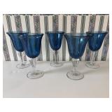 Cobalt Blue Stemware