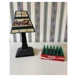 Mini Coca Cola Candle holder & bottles