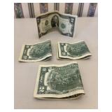 4 - Two Dollar Bills