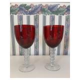 Rudy Red Stemware