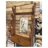 Gun Rack & Sign