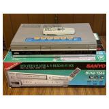 VCR DVD Player