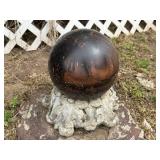 Gazing Ball and Concrete stand