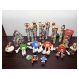 M&Ms Collectible Tubes (unopened) and More