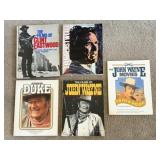John Wayne and Clint Eastwood Books