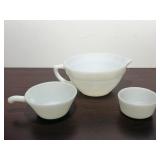 Fire King Batter Bowl, Soup Bowl & Misc.