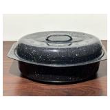 Graniteware Roasting Pan