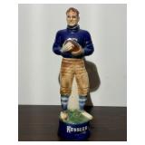 Vintage Kessler Whiskey Decanter "The Football
