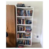 Plastic Book Shelf with Books