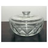 Glass Thumbprint Casserole Dish
