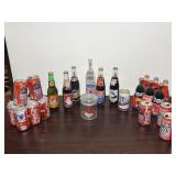 Vintage Advertising Soda Cans & Bottles