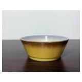 Fire King Yellow and Brown Ombre Bowl
