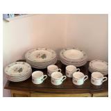 Gibson Christmas China Set