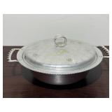 Hammered Aluminum Casserole Dish