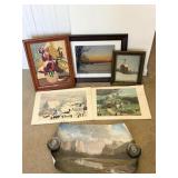 Framed and Unframed Artwork