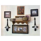 Lion & Cheetah Print Wall Decor