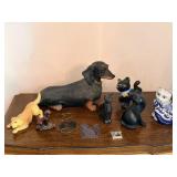 Cat and Dog Figurines