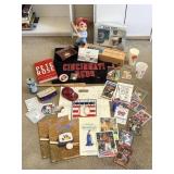 Cincinnati Reds & Various Baseball Memorabilia
