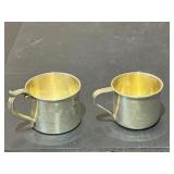 Sterling Silver Cups