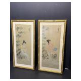 Asian Framed Geisha Girls