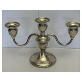 Weighted Sterling Silver Candelabra