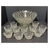 Fostoria Punch Bowl Set