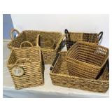 Woven Wicker Baskets