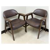 Wood Armchairs