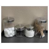 Clear Glass Apothecary Jars