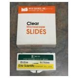 Clear Microscope Slides