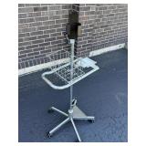 Monitor Mobile Stand With Basket