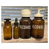 Glass Apothecary Bottles