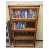 4 Tier Barrister Style Bookcase