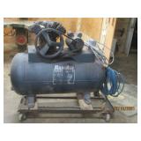 RAM AIR COMPRESSOR ATTACHE TO ROLLING CART  3PHASE POWER