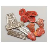 (15) Antique Tobacco Tags Lot #4 (15) Antique Tobacco Tags Lot #4