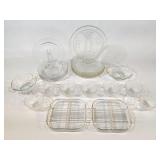 Vintage Clear Glass Lot #1 Vintage Clear Glass Lot #1