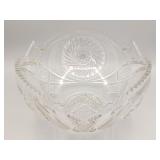 Vintage Crystal Punch Bowl Vintage Crystal Punch Bowl
