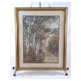 Vintage Country Road Print Vintage Country Road Print