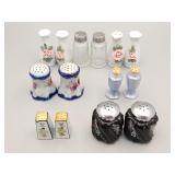 (7) Salt & Pepper Shaker Lot