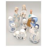 Porcelain Figurines Lot Porcelain Figurines Lot