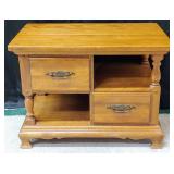 Vintage Solid Maple End Table Vintage Solid Maple End Table