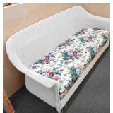 Vintage Wicker Hide-a-Bed Sofa Vintage Wicker Hide-a-Bed Sofa