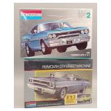(2) Plymouth GTX 1:25 Scale Models #1 (2) Plymouth GTX 1:25 Scale Models #1