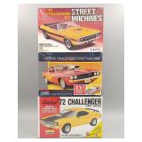 (3) Dodge Challenger Scale Models #1