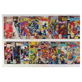 (16) Marvel The New Warriors Comics Lot #1