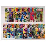 (17) Marvel Nick Fury Agent of Shield Comics (17) Marvel Nick Fury Agent of Shield Comics