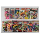 (13) Marvel Micronauts Comics (13) Marvel Micronauts Comics