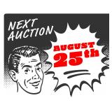 August 21-25 Auction August 21-25 Auction