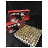AMERICAN EAGLE 9mm LUGER CARTRIDGES 100 ROUNDS